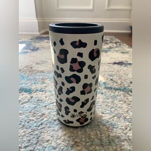 Swig Skinny Can Cooler - 12oz - Luxy Leopard